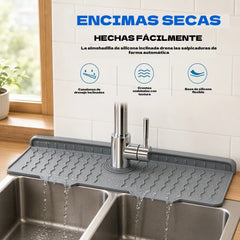 ✨Protector antisalpicaduras de silicona apta para uso alimentario, recortable☔