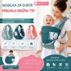 👶 Lagana ergonomska nosiljka za bebe | Savršena za šetnje i putovanja ✈️