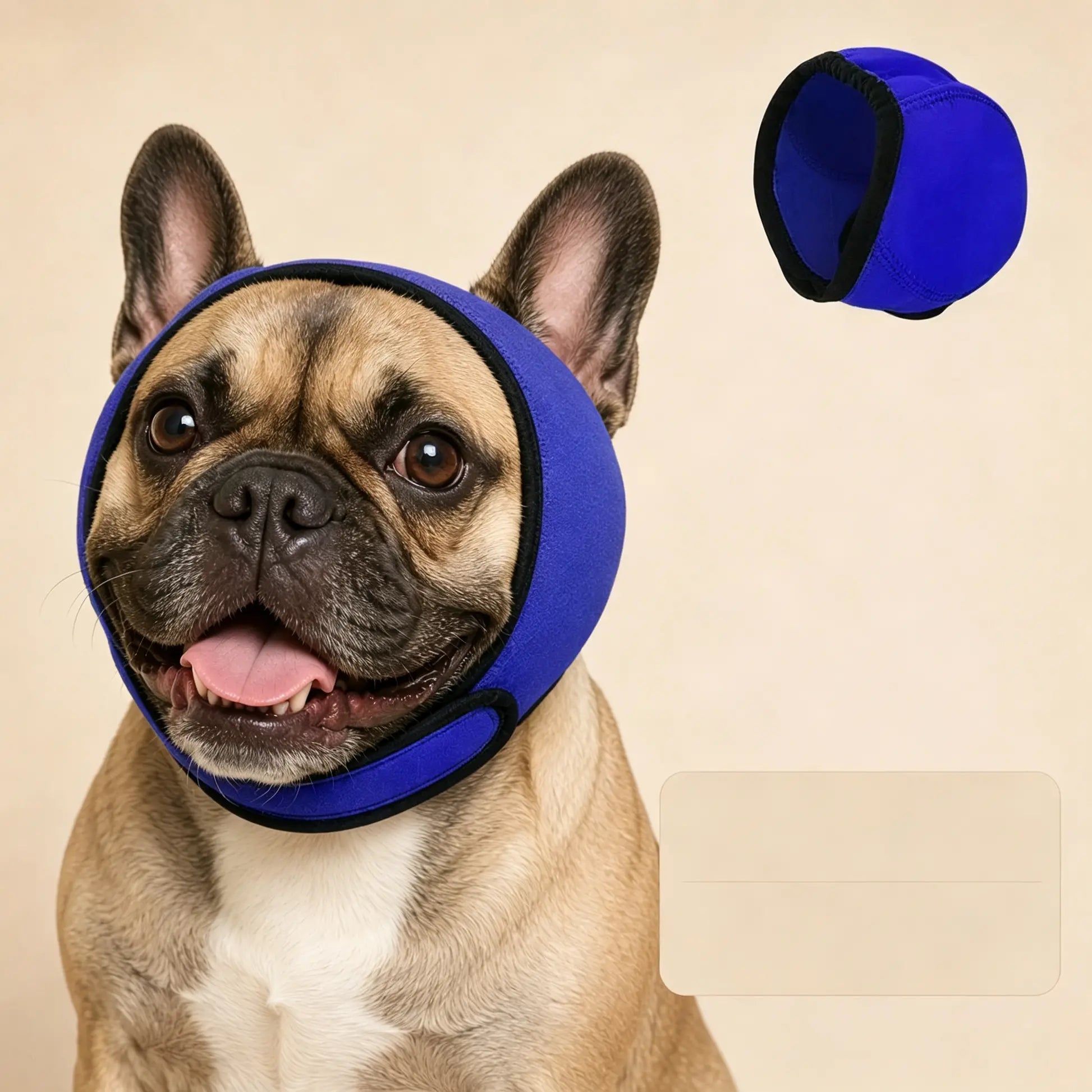 🐶 Diadema protectora para perros: reduce el ruido y es impermeable. Fabricada con caucho de neopreno de alta calidad, protege las orejas de tu mascota y la calma. ✨🌊