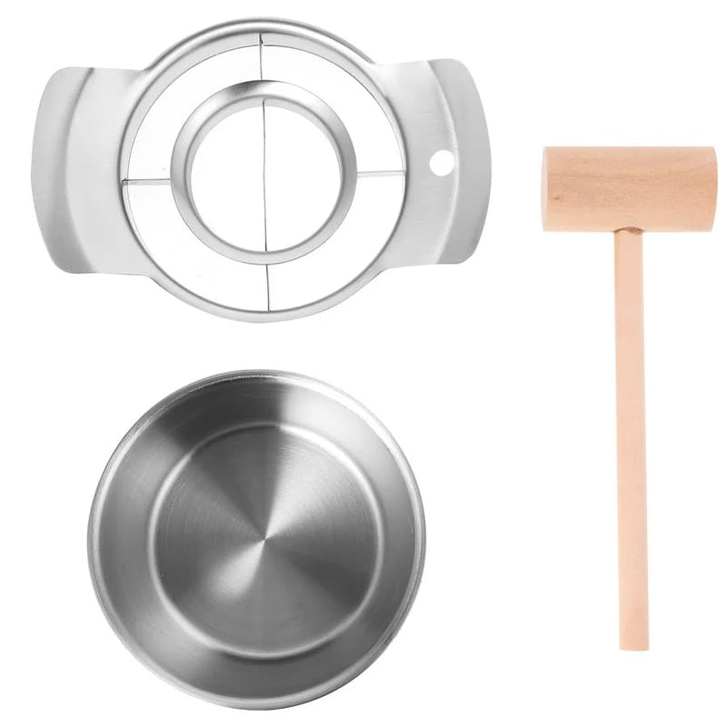 Pelador de granadas, herramienta de acero inoxidable para abrir granadas.