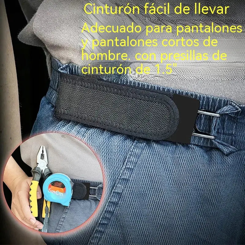 👖 Cinturón Elástico Sin Hebilla | Ajuste Cómodo y Discreto ✨