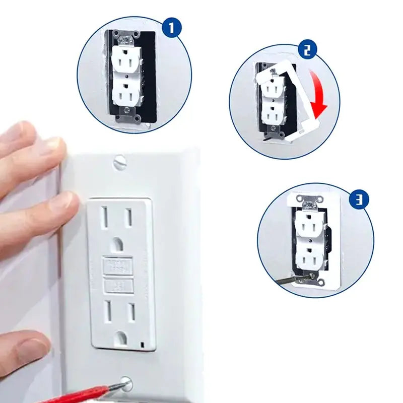 5/10 piezas ⏰ Espaciador Ajustable para Placas de Pared Flush | Alineación Precisa y Acabado Perfecto 🔧✨