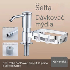 Komplet podaljševalne cevi za kuhinjski dozirnik mila