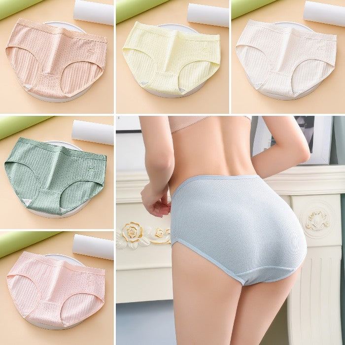 🔥7 piezas por 25 euros【Tallas M-2XL】Nuevas braguitas premium de algodón de talle alto, impermeables y antibacterianas (colección 2026)-【Para pesos de 35 a 100 kg】