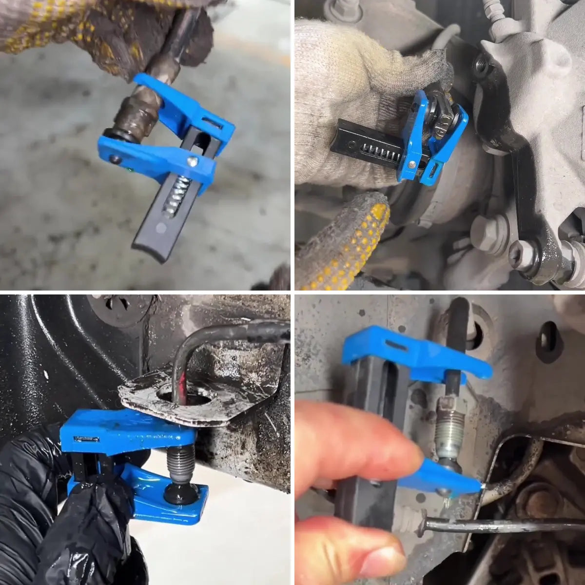 🚗Juego de 4 🔧 Clips Antifugas para Líneas de Freno｜Repara sin Derrames y Mantén tu Taller Limpio 🔧