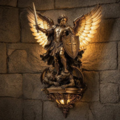 🕊️Zidna svjetiljka Anđela čuvara sv. Mihovila✨