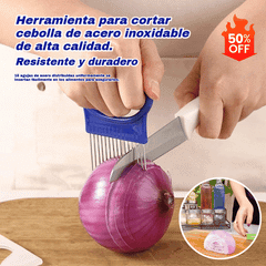 🔥【Compre 2 y obtenga 2 gratis】Cortador de verduras multifuncional de acero inoxidable 304