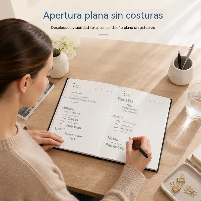 📔✨ Agenda 2027 A5 para Organizar tu Día – Planifica, Anota y Lleva Todo Bajo Control