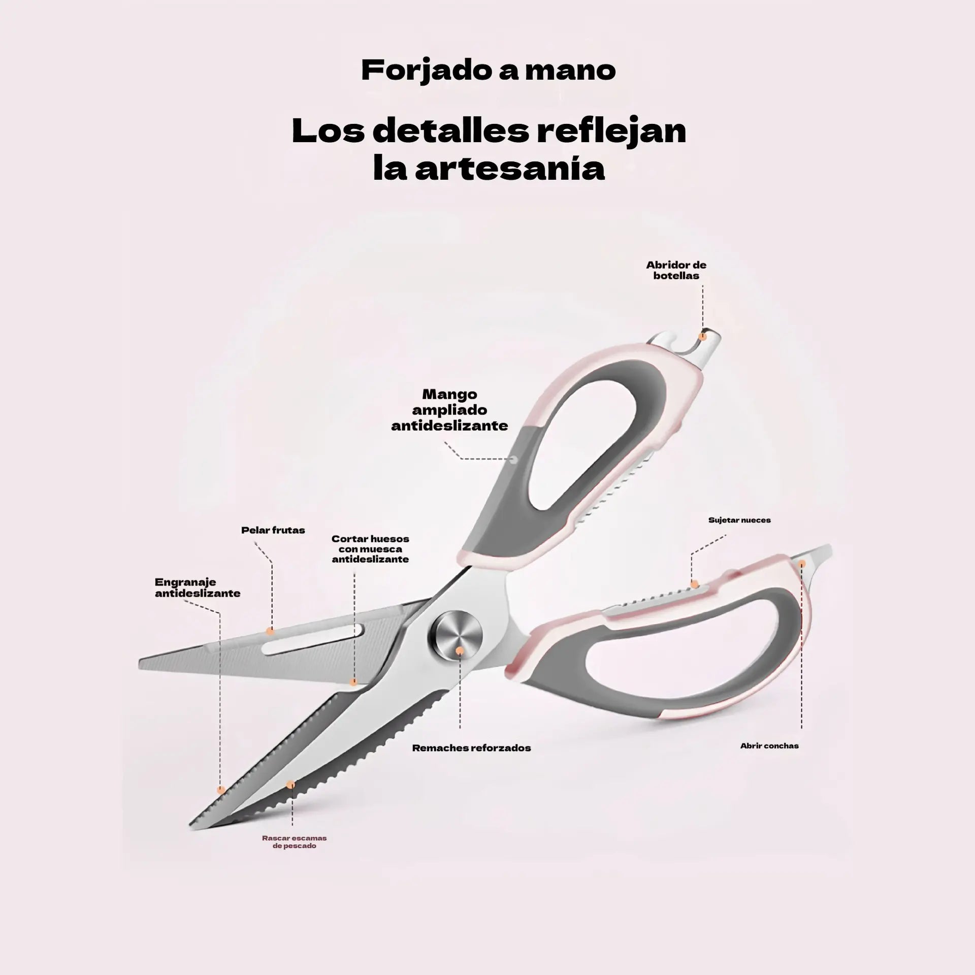 🔥50% de descuento por tiempo limitado🔥 Tijeras de cocina desmontables para huesos de aves
