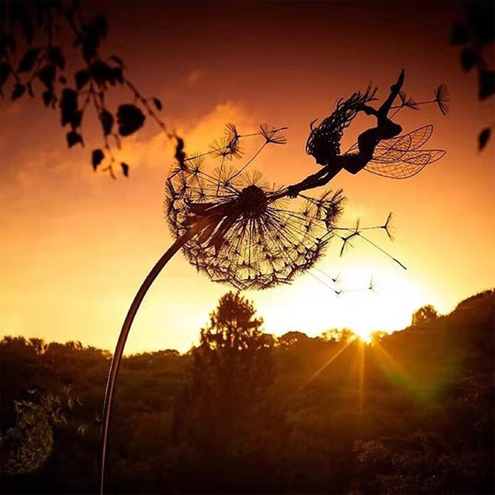 🔥 Decoración perfecta para el jardín del país de las maravillas - Danza de los espíritus traviesos