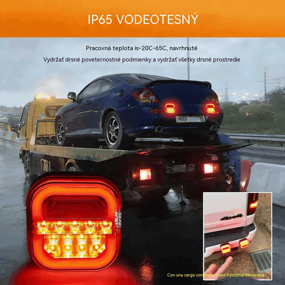 【Universal 12V/24V】 LED Trailer Lights