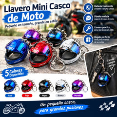 ¡Compra 1 y llévate 1 gratis! 🔥🔥 Divertido llavero con forma de mini casco de motocicleta.