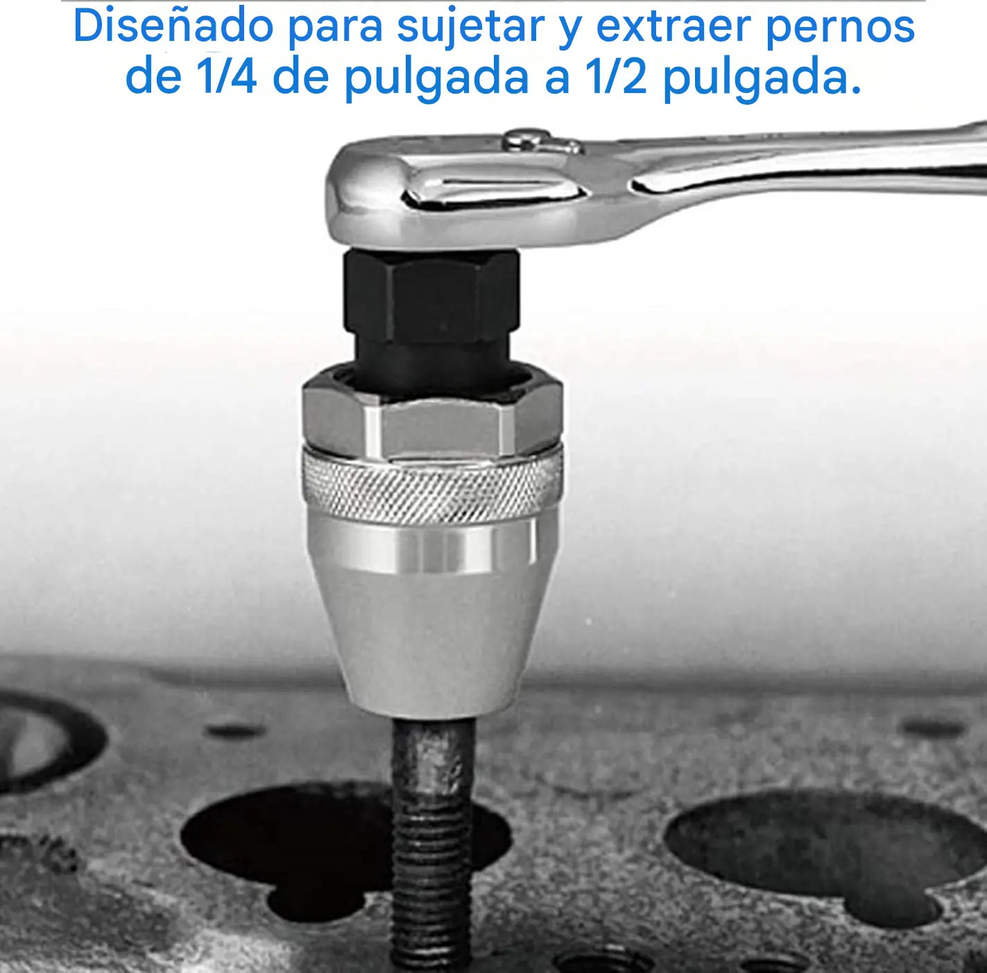 🔧 Kit Universal Extractor de Pernos y Espárragos – Extrae Espárragos de 1/4" a 1/2"
