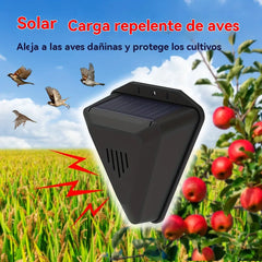 ☀️ Repelente Solar de Aves y Animales con Sensor – ¡Protege tu Huerto Automáticamente!
