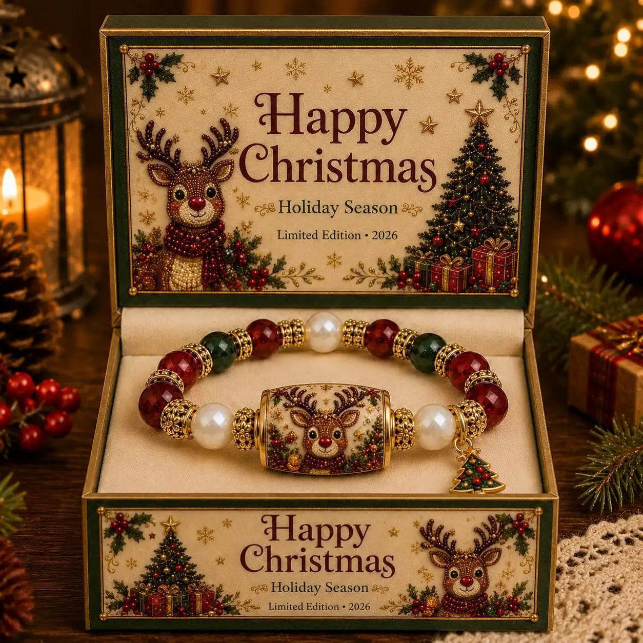 ❤️🎄Pulsera de la serie Magia Navideña - Edición Limitada
