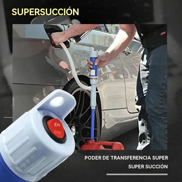 ⚡ Bomba Eléctrica Portátil para Extraer Aceite y Agua 🚗