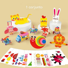 🎨 32 Diseños de Papel 3D para Crear, Doblar y Divertirse