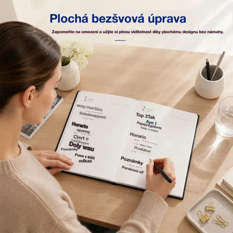 📔✨ Diář A5 2027 pro organizaci vašeho dne – plánujte, zapisujte si a mějte vše pod kontrolou