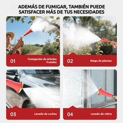 🌬️💦 Pulverizador de Alta Presión con 3 Modos — ¡Nebulización Fina y Pulverización Más Estable!