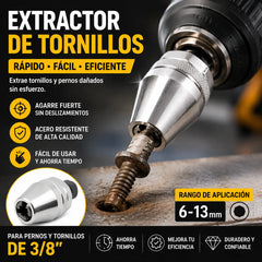 🔧 Kit Universal Extractor de Pernos y Espárragos – Extrae Espárragos de 1/4" a 1/2"