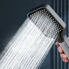 🚿 Cabezal de ducha de alta presión de 3 modos🔧 Conexión universal G1/2" — ¡Desenrosca el antiguo y coloca el nuevo!