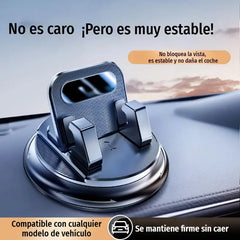 🎯 ¡-50% HOY! 🚗 Soporte de Móvil 360° para Coche｜Fijación Firme y Giro Total 🔄📱