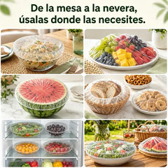 🔥(300 unidades)Solo 24 euros🍽️Funda de plástico antibacteriana extragrande y gruesa apta para uso alimentario