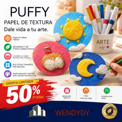🎄¡Oferta sorpresa especial! 🔮¡Domina la magia del dibujo! 👩‍🎨Papel de dibujo con textura de espuma🎁