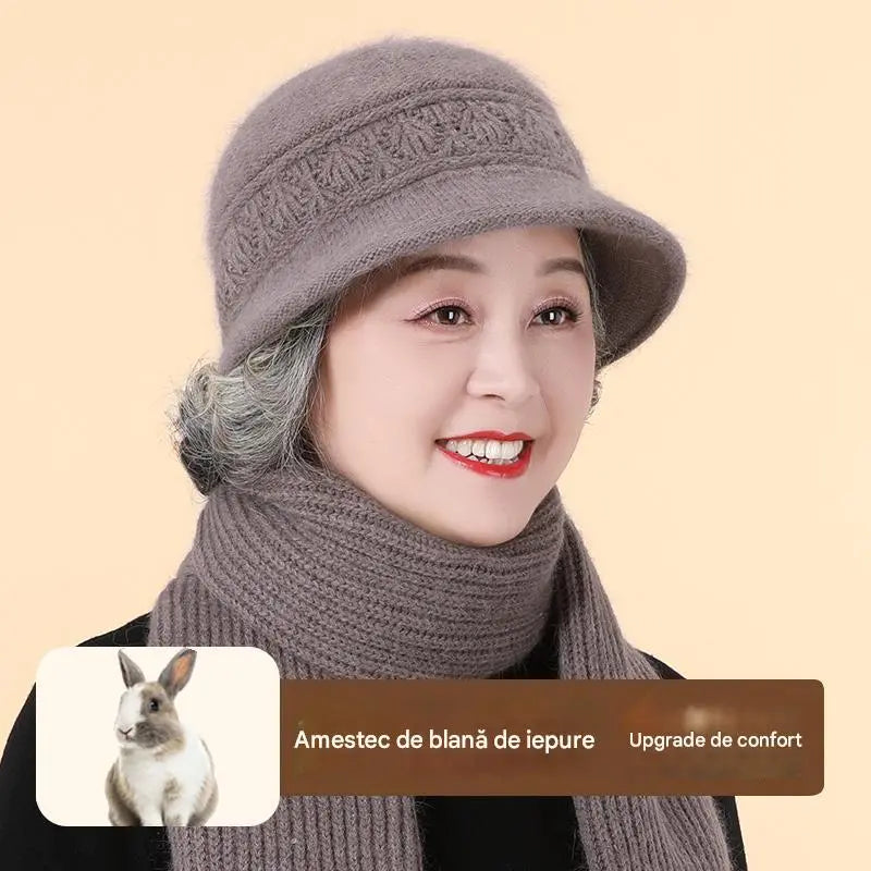 🧶 Compañero cálido en invierno: gorro de lana de punto cálido