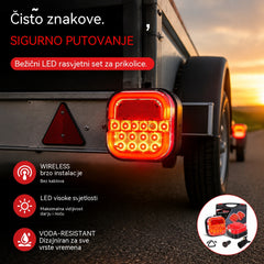【Univerzalno 12V/24V】 LED svjetlo za prikolicu automobila
