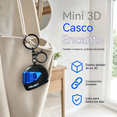 ¡Compra 1 y llévate 1 gratis! 🔥🔥 Divertido llavero con forma de mini casco de motocicleta.