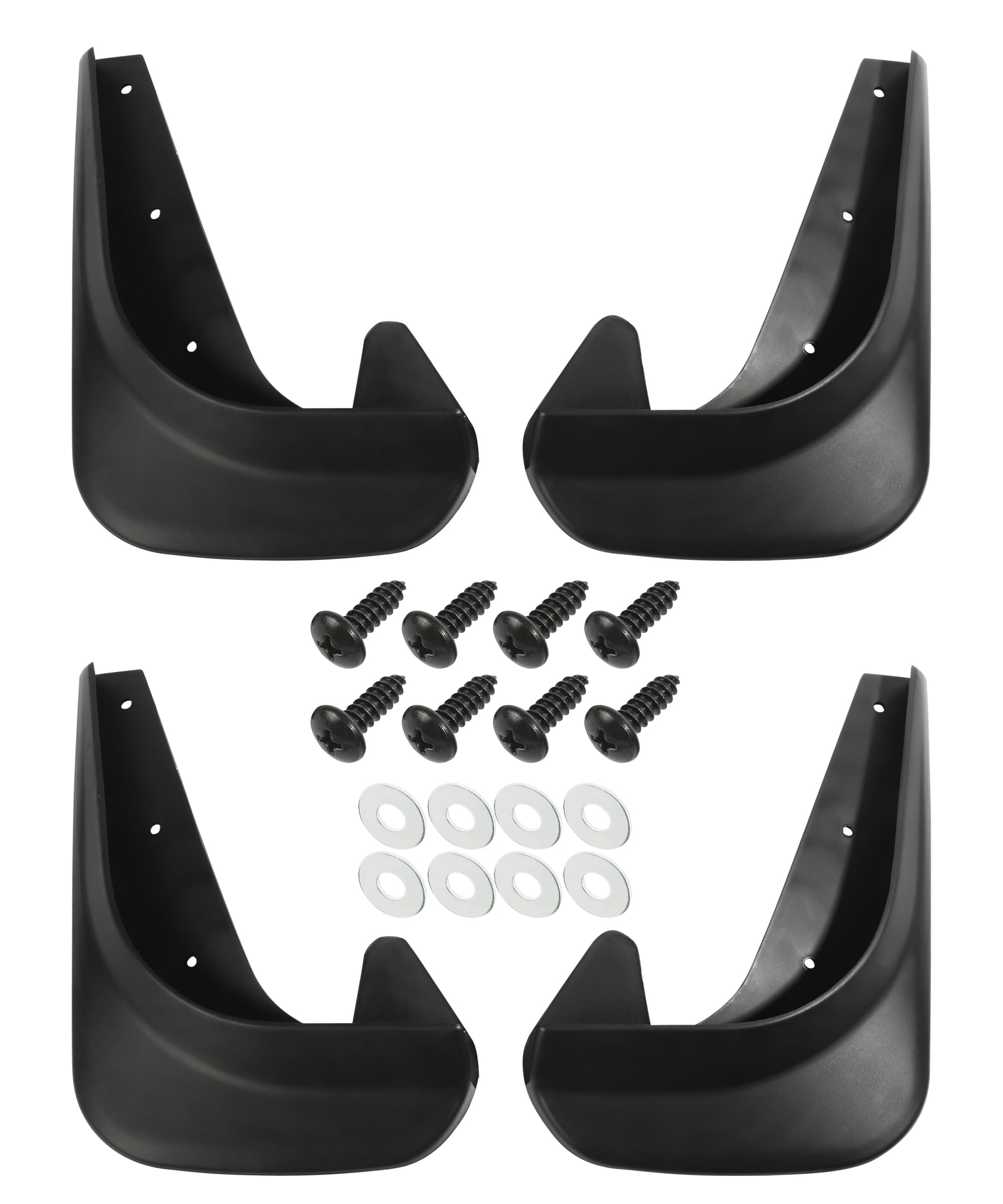 🔥【Estilo universal 4 piezas】Guardabarros para neumáticos de automóvil, protectores contra salpicaduras