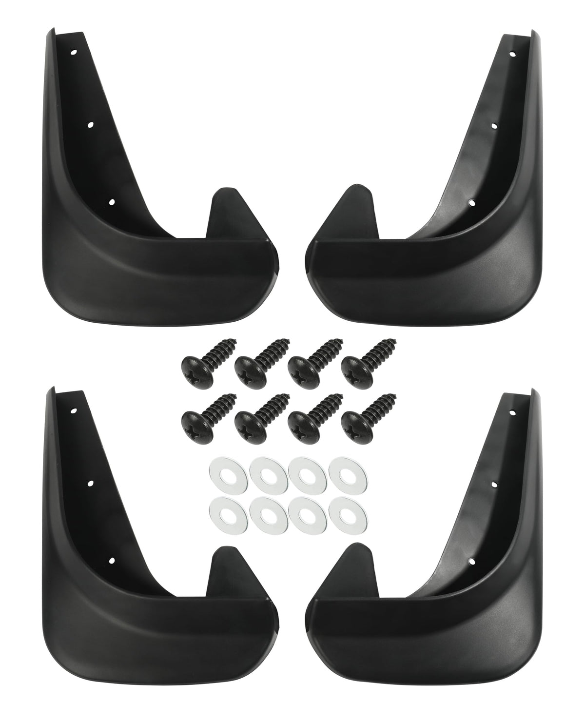 🔥【Estilo universal 4 piezas】Guardabarros para neumáticos de automóvil, protectores contra salpicaduras