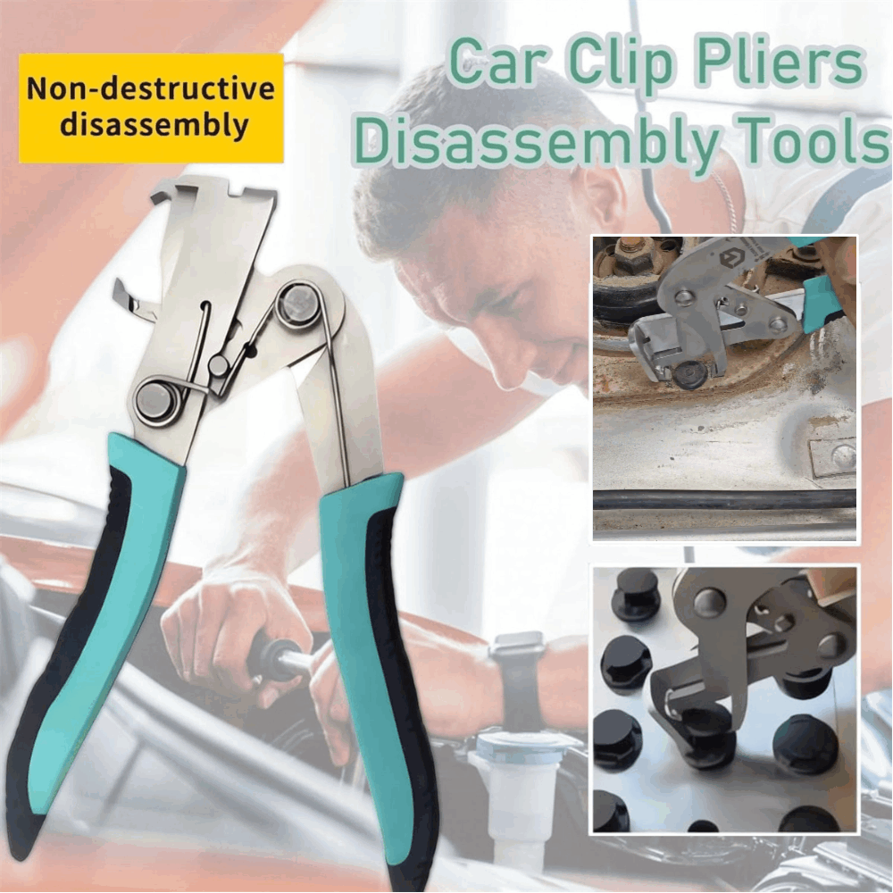 🔧 ¡Pinza Extractora de Clips para Coche: Desmonta Sin Dañar y Reutiliza!