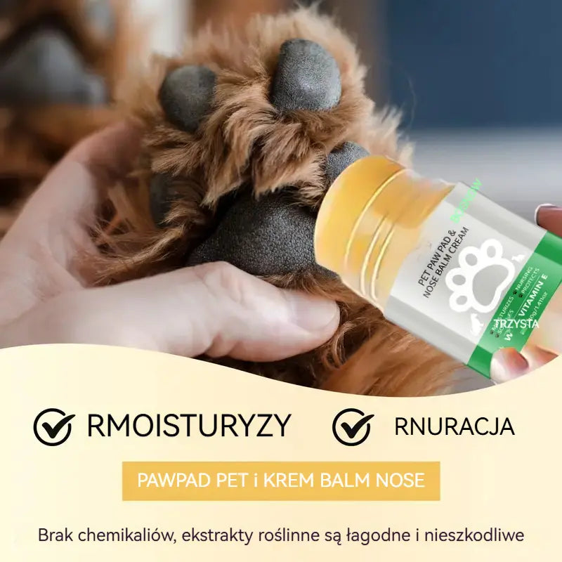 💧🐾 Nawilżający balsam do łap – 🐶 Rozpieszczaj miękkie i zdrowe łapy swojego pupila