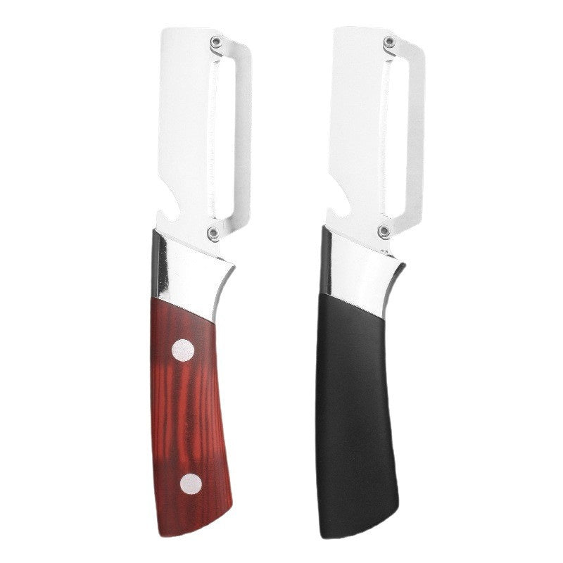 🔥2 artículos por 22 euros 🔥Pelador de Cocina 2 en 1 con Cuchillas de Acero y Abrebotellas 🥕🔪