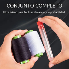 🧵 Kit de Costura de 37 Piezas – ¡Todo lo Necesario para Reparar y Crear!