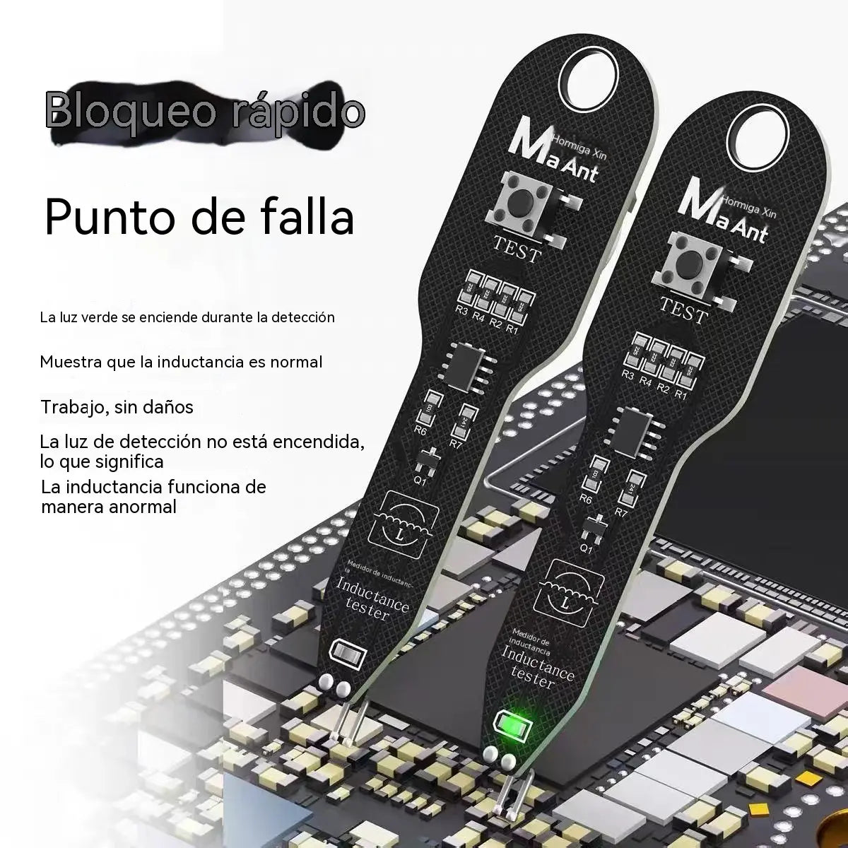 🔥2 piezas por 26 euros🔥Detector de fallos de placa base inductivo de alta precisión: una herramienta importante para localizar y detectar fallos electromagnéticos en teléfonos móviles.