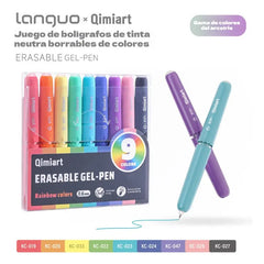 🖊️ ¡50% de descuento! Bolígrafos de tinta borrable: 9 colores vibrantes, escritura fluida, diseño retráctil. Incluye una caja de almacenamiento, ¡ideal para tomar notas y escribir en un diario! ✨🌈