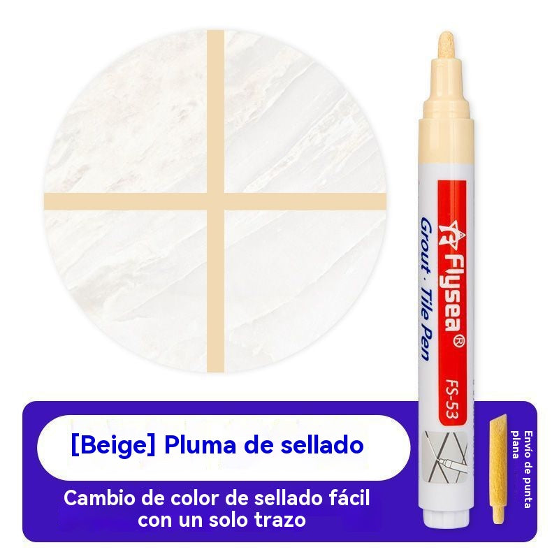 【4 unidades a 23 euros】Lápiz para lechada de baldosas de cerámica resistente al moho y al agua