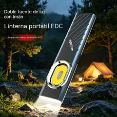 🔥 2 por 26 € | 🔦 Mini Luz LED COB con Imán y Clip — Ilumina sin ocupar espacio