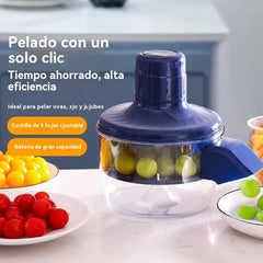 🍇 Pelador Automático de Frutas y Ajos | ¡Listo en 15 Segundos!