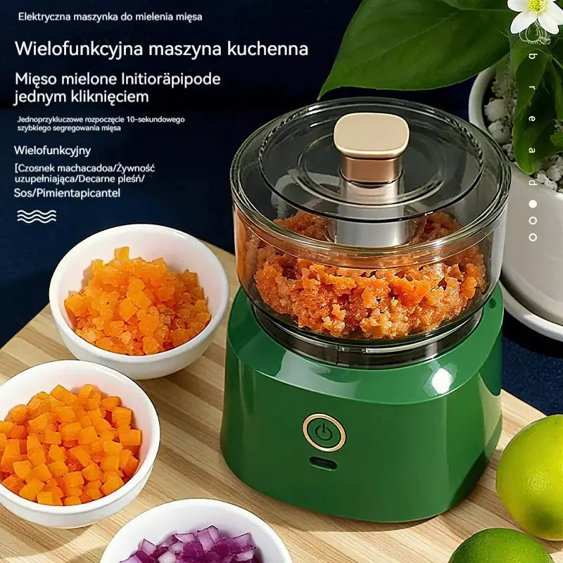 🔥 50% zniżki! 🔥 🥩⚡ Elektryczna maszynka do mielenia mięsa o dużej pojemności: wydajna, szybka i łatwa w użyciu | Idealna do domowych kuchni i domowych posiłków 🍔🌮
