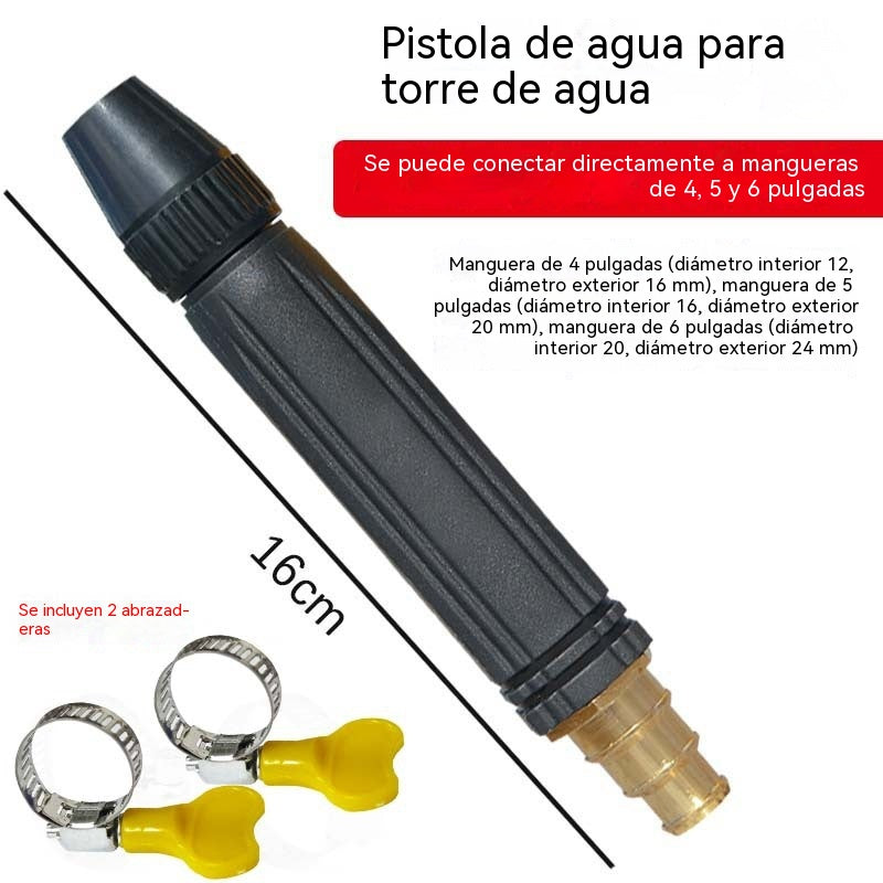 💦 Pistola de Agua a Presión Potente para Coche y Jardín | Limpieza Fácil y Rápida 🚗🌿