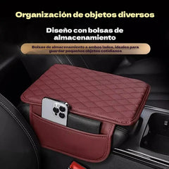 📢📢 ¡50% de descuento! 🚗 Elevador de reposabrazos universal de cuero para coche: posición más cómoda y elevada del reposabrazos.