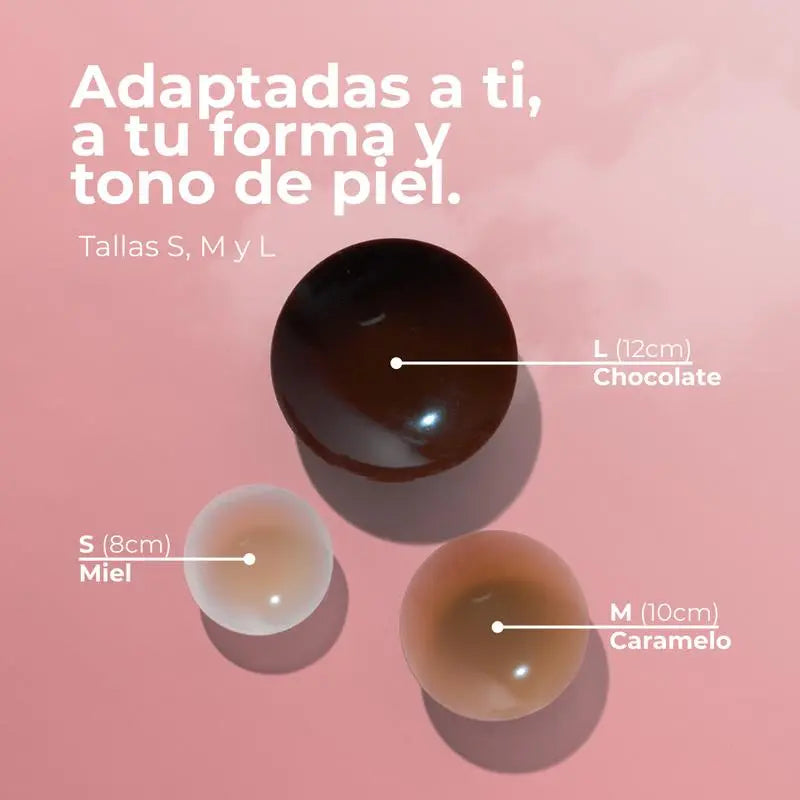 🎁 Incluye caja magnética y bolsa de terciopelo ✨Pezoneras de Silicona Invisibles ✨ | Comodidad Sin Sujetador, Reutilizables y Naturales