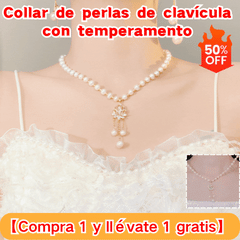 🧡Collar de perlas de clavícula con temperamento