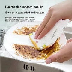 🧼🌿Paños de cocina reutilizables que se pueden usar tanto en seco como en húmedo: ideales para el uso diario, ahorrando dinero y siendo respetuosos con el medio ambiente.