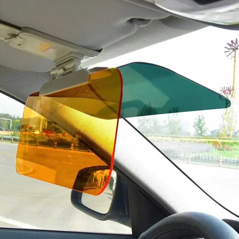 Extensor de visera solar polarizada antirreflejos universal para automóviles