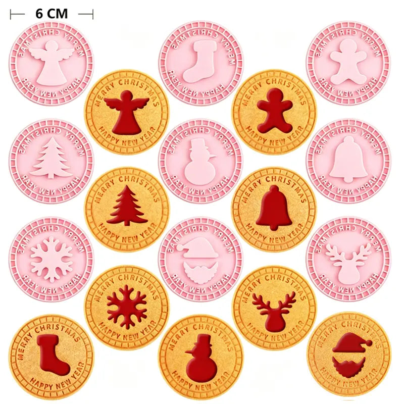 🥳Producto estrella de 2026💞🎁 Juego de moldes para galletas navideñas